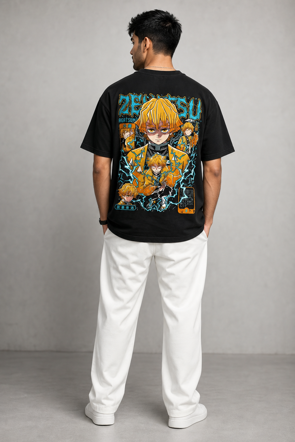 Demon slayer anime printed t-shirt