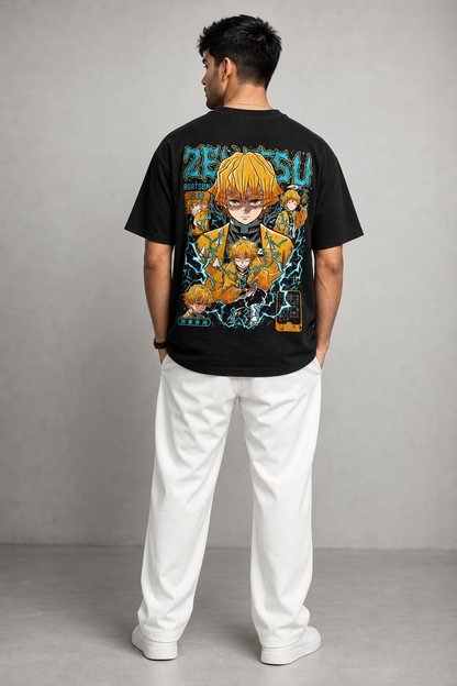 Demon slayer anime printed t-shirt