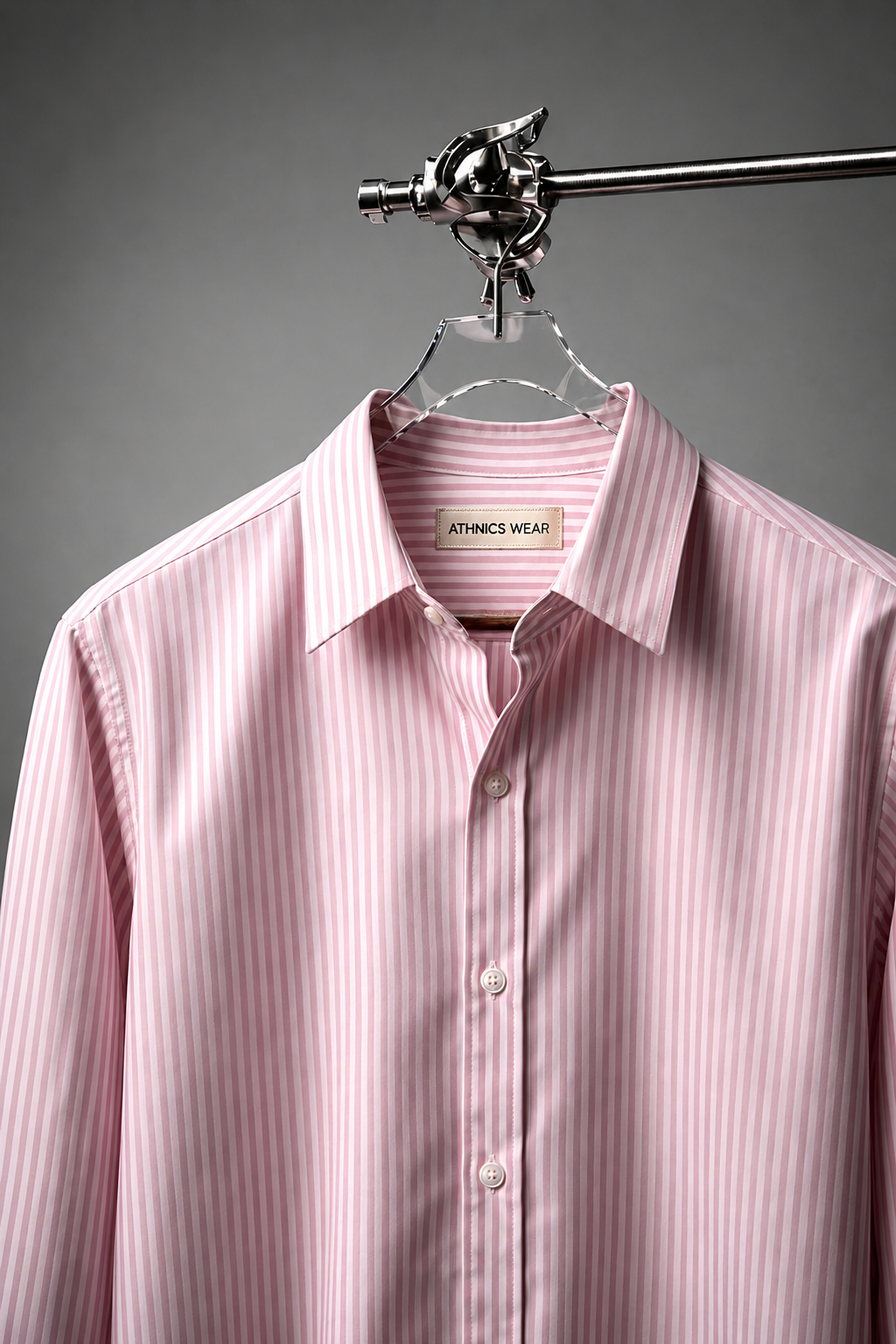 WOMEN'S Classic Striped Button-Down Shirt
